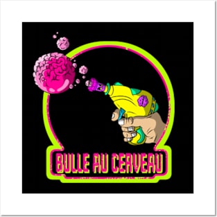 Bulle Au Cerveau Posters and Art